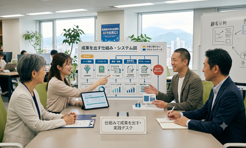 シリーズ第6回：営業は才能ではない。仕組みで成果を出す方法